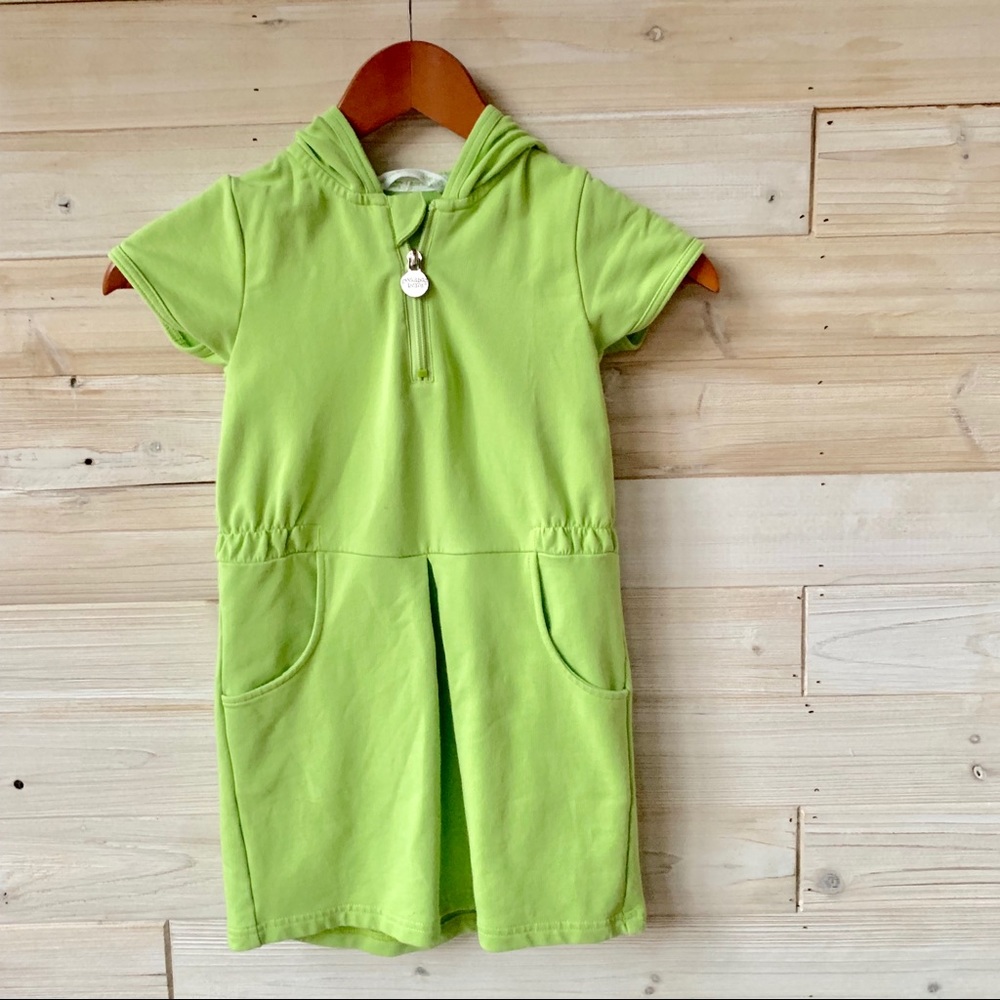 Peekaboo Beans Hooded Tunic Girls Size 5.